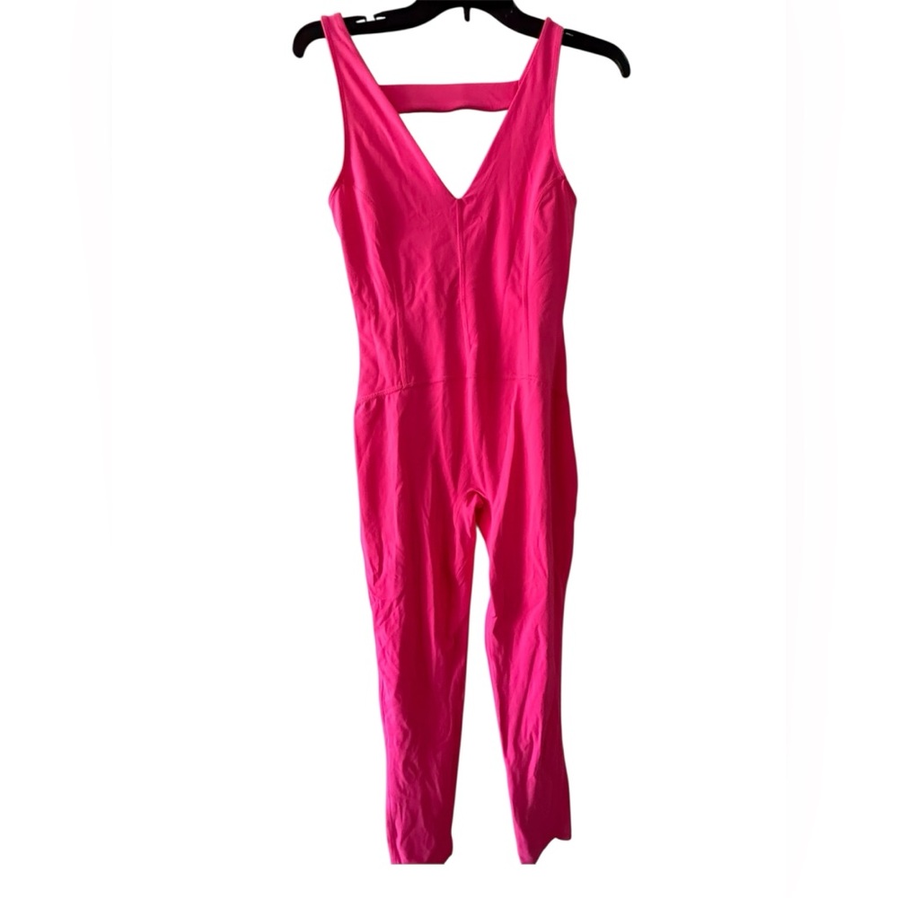 Free People Never Been Better Strappy Back Jumpsuit
